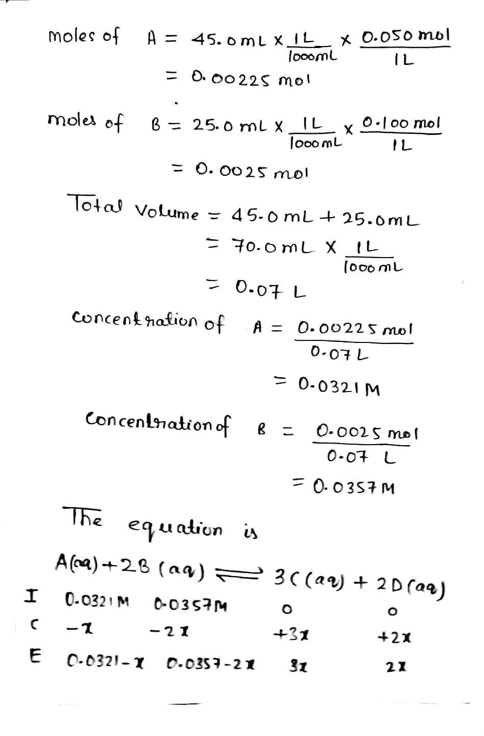 Chemistry homework question answer, step 1, image 1